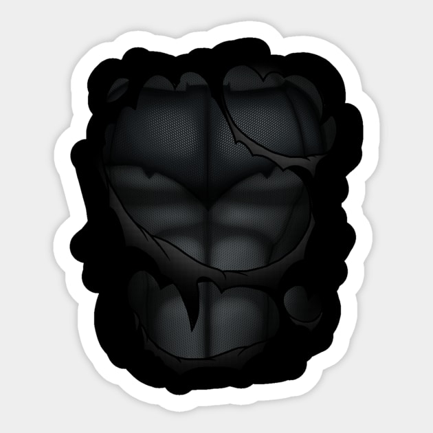 Knight suit Sticker by Cattoc_C